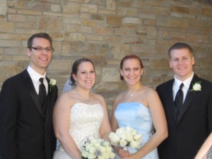 The Bales Siblings on Amanda's Wedding Day