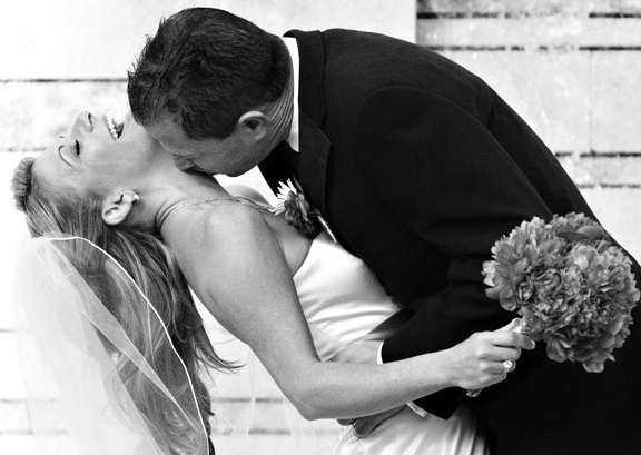 A Couple Dancing at their wedding