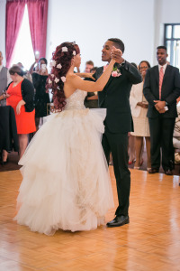 Image of wedding dance couple angela and matt