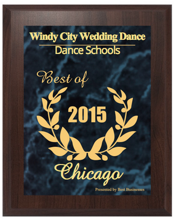 Image of the plaque for best dance school in chicago