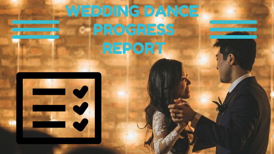 Image of Wedding Dance Progress Report